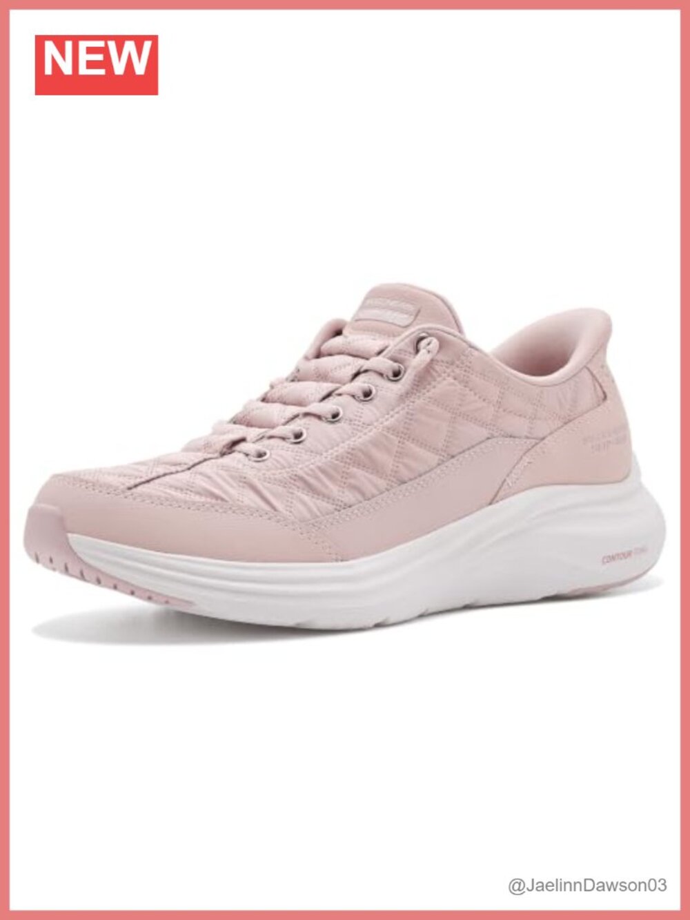 Slip-On Fashion Sneaker with Heel Pillow
